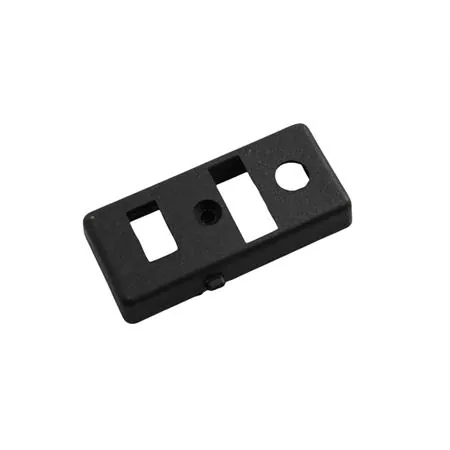 Coperchio in plastica nera originale Piaggio per devioluci Vespa 50 Special, ricambio 126679