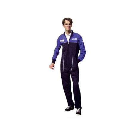 Tuta meccanico Polini per officina colore blu navy - blu scuro  taglia XXL, ricambio 0982543XXL