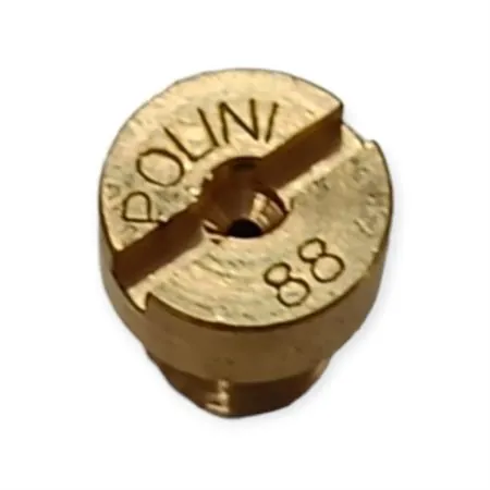 Getto massimo Polini per carburatore Dell'orto passo M5 con numero 88, ricambio 3601088