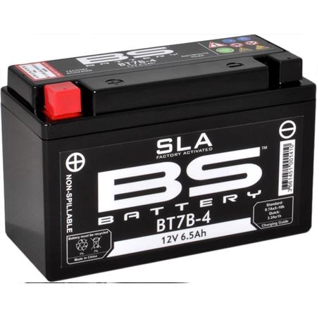 Batteria BS SLA BT7B-4 12 Volt - 6.5 Ah, ricambio 246650075