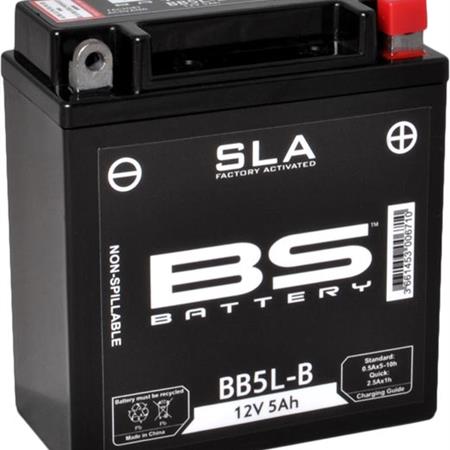 Batteria BS SLA BB5L-B 12 Volt - 5 Ah, ricambio 246650155