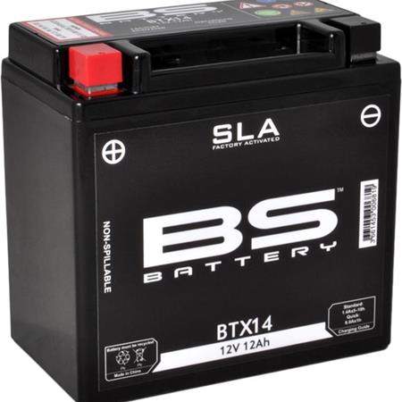 Batteria BS SLA BTX14 12 Volt - 12 Ah, ricambio 246650235