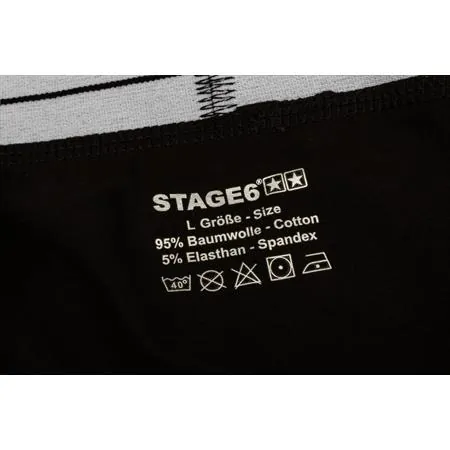 Boxer stage6 da uomo modello signature di colore nero e taglia S, ricambio S609410S