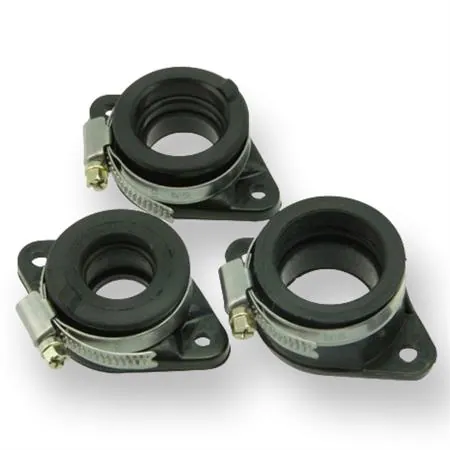 Collettore in gomma con diametro 35 mm per utilizzo con collettore in alluminio stage 6 adatto per il montaggio con carburatori con imbocco da 40 mm, ricambio S632ET034