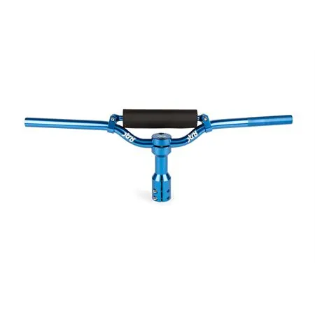 Manubrio naked street bike completo di supporto manubrio in alluminio anodizzato blu per scooter MBK  Booster e Yamaha Bw's , ricambio STR8STR00606BL