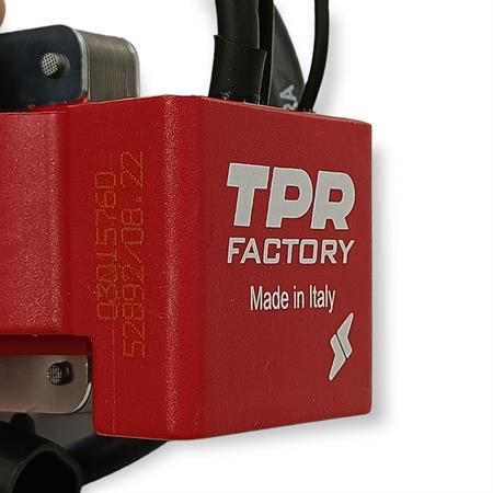 Accensione a rotore interno Top performance TPR Factory senza luci per scooter con motore Piaggio raffreddati a liquido zip Sp, Nrg Power, ricambio 99ARI0300