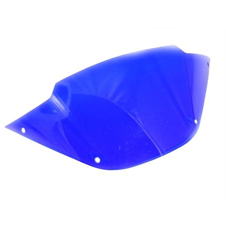 Spoiler top performance per cupolino manubrio MBK Booster Spirit tutti i modelli fino al 2003 di colore trasparente blu, ricambio T403601